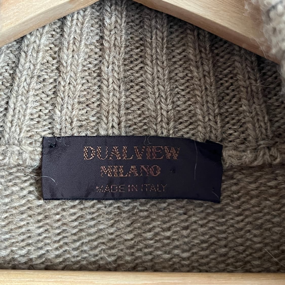 DUALVIEW Wool Mohair 2way zip-up 이태리제 상품이미지10