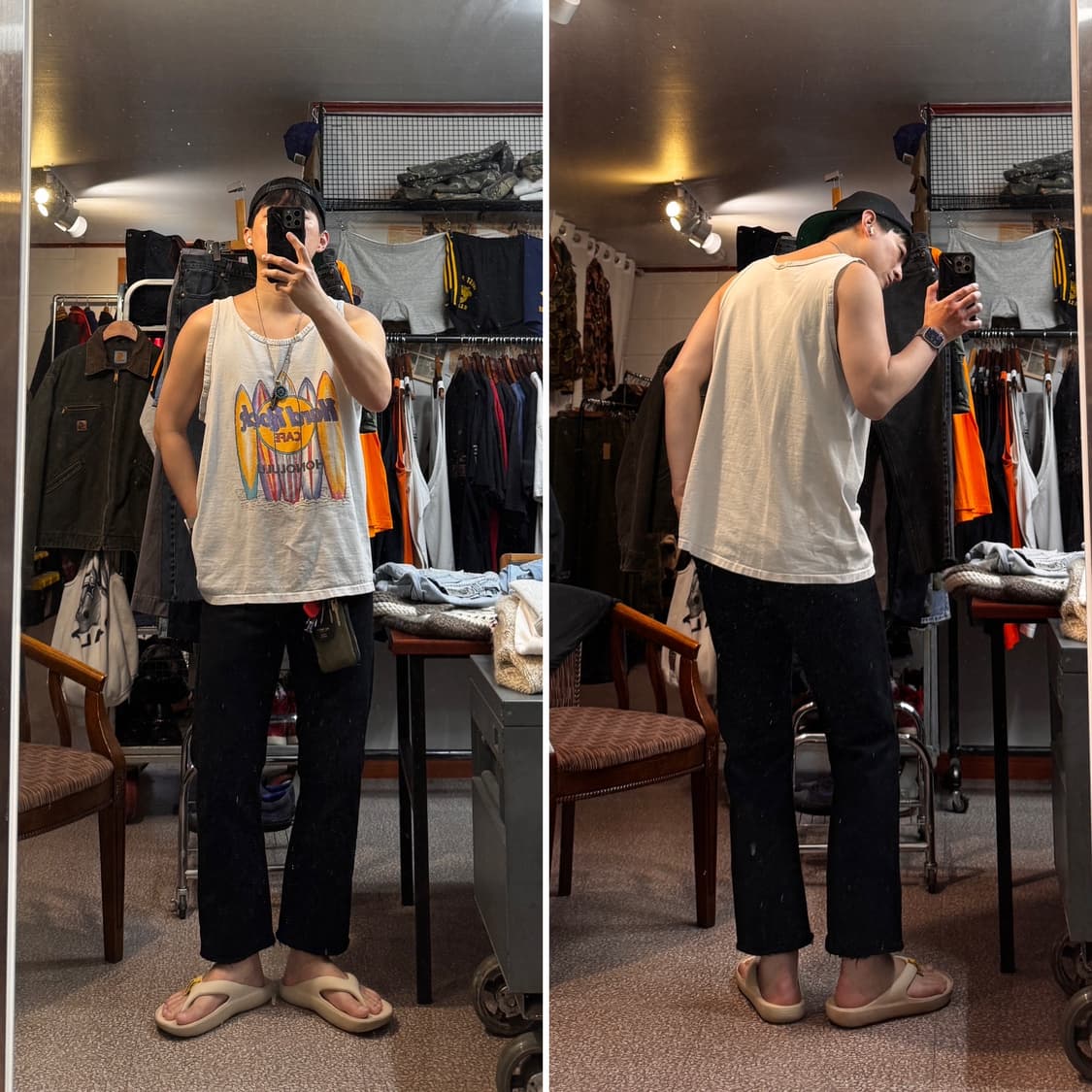 Levis 505 Cutted Black Denim Pants (31) 상품이미지3