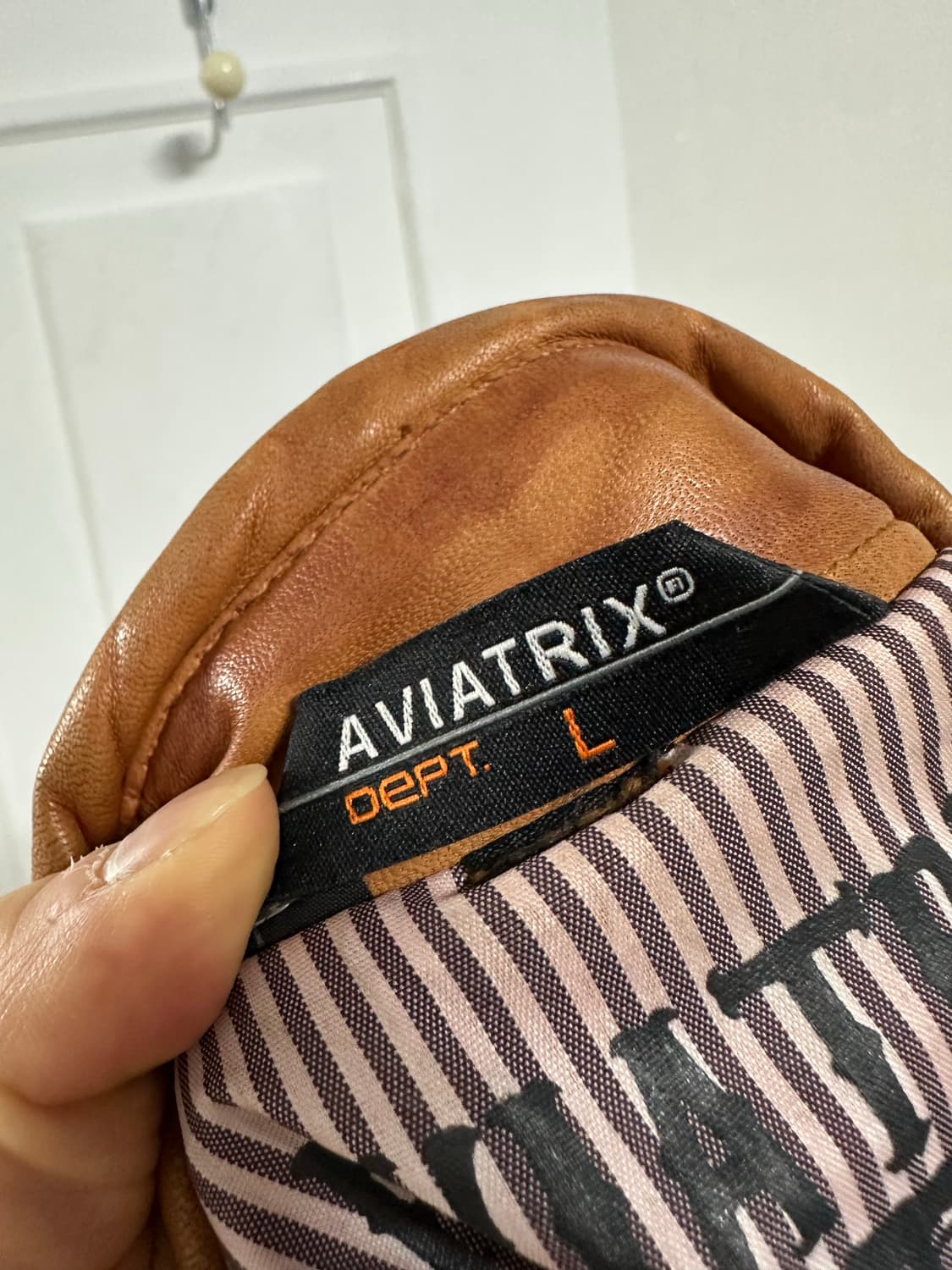 애비아트릭스 레더 바이커자켓 상품이미지3