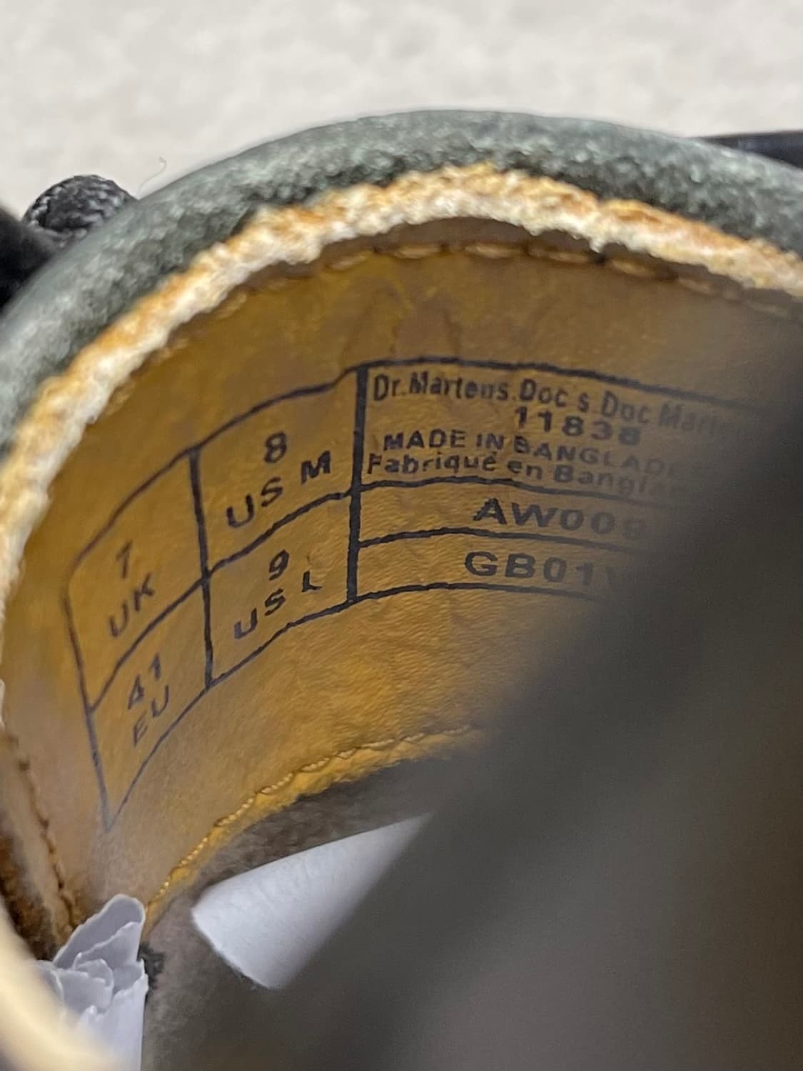 [41] 닥터마틴 1461(11838) 3홀 스무스 260-265 상품이미지7