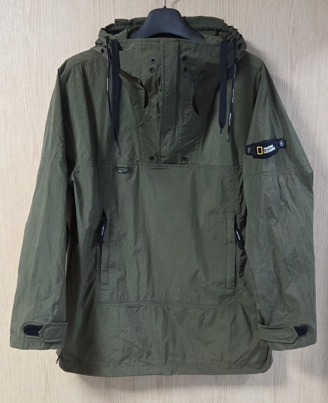 (착샷) 네셔널지오그래픽 바람막이 유틸리티 아노락 자켓 상품이미지1