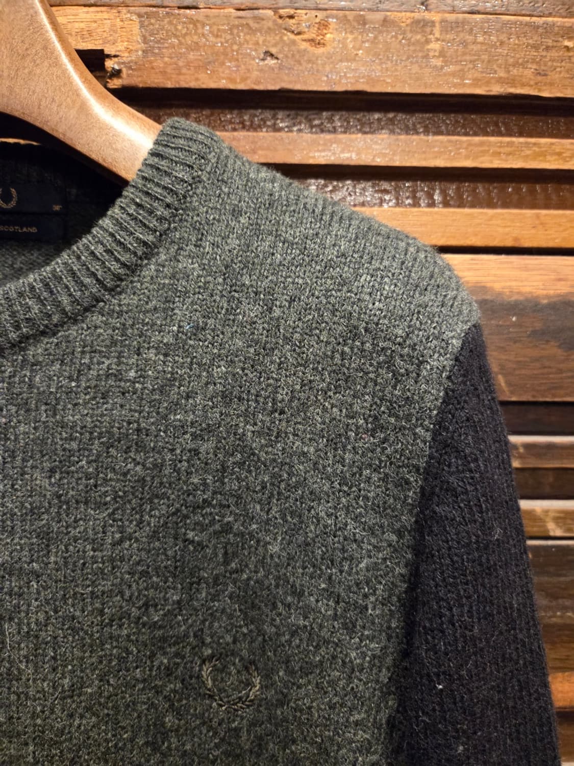 프레드페리 스코틀랜드 램스울니트 상품이미지3