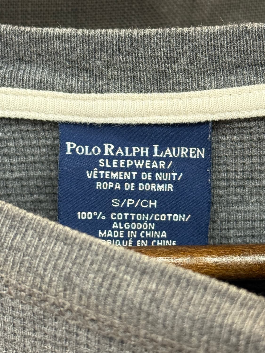 폴로 랄프로렌 그레이 롱슬리브 상품이미지3