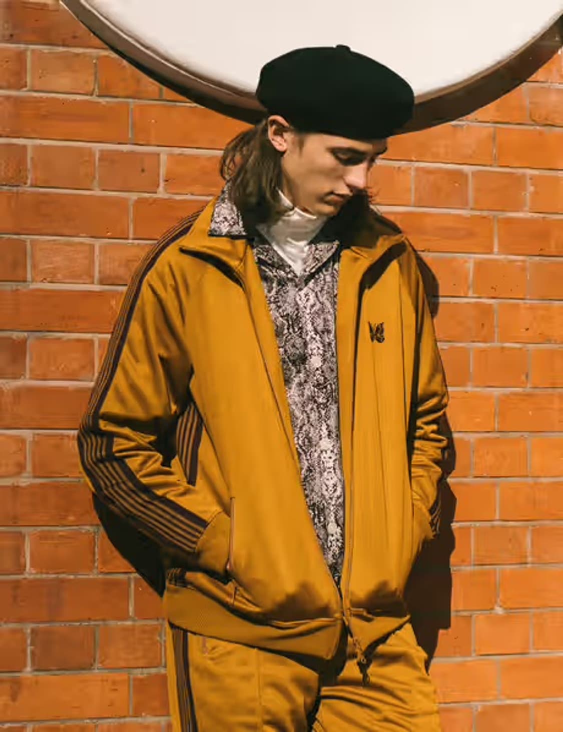 니들스 트랙 자켓 스무스 러스트 S 상품이미지3