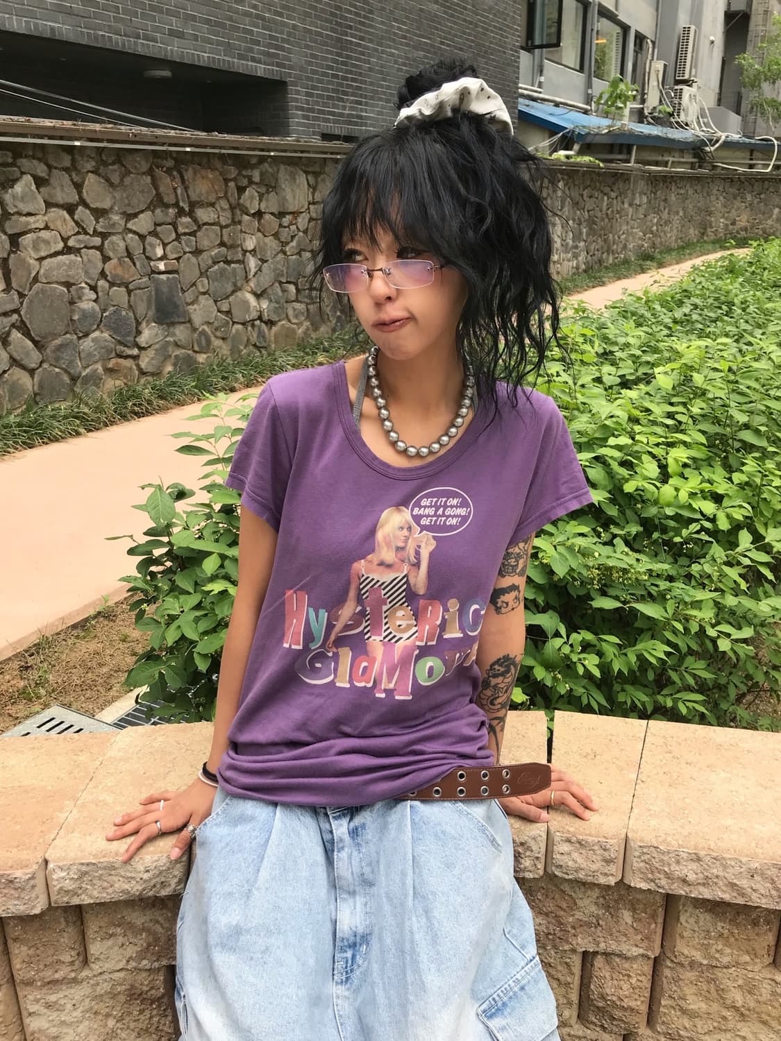 Hysteric Glamour His Girl T-shirt / Mi 상품이미지2