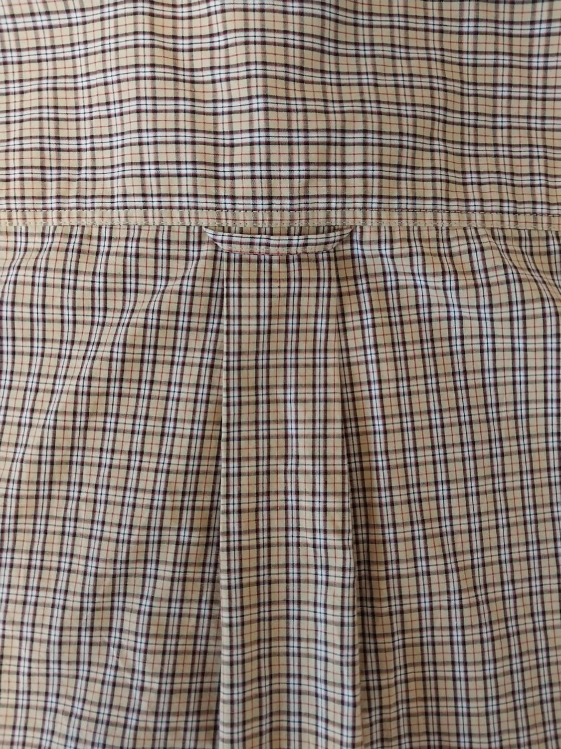 발렌시아가 오버핏 체크 셔츠 상품이미지5