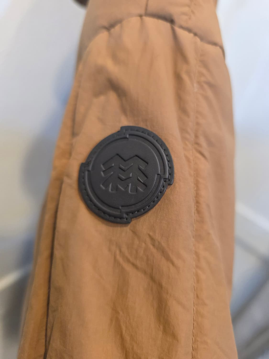 코오롱스포츠 브라운 패딩 코트 상품이미지5