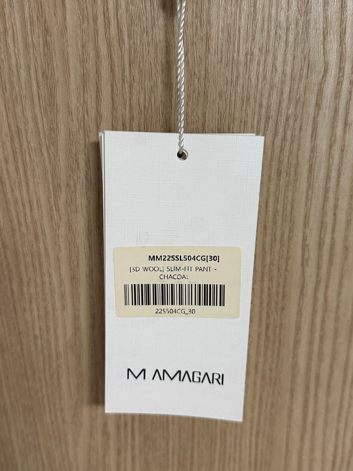 마마가리 똘레뇨 3D wool 슬랙스 (30) 상품이미지2