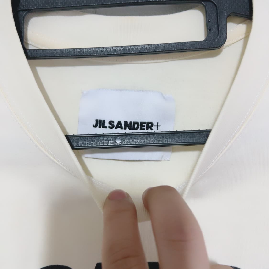 질샌더 로고 프린팅 여름 공용 반팔티 상품이미지4