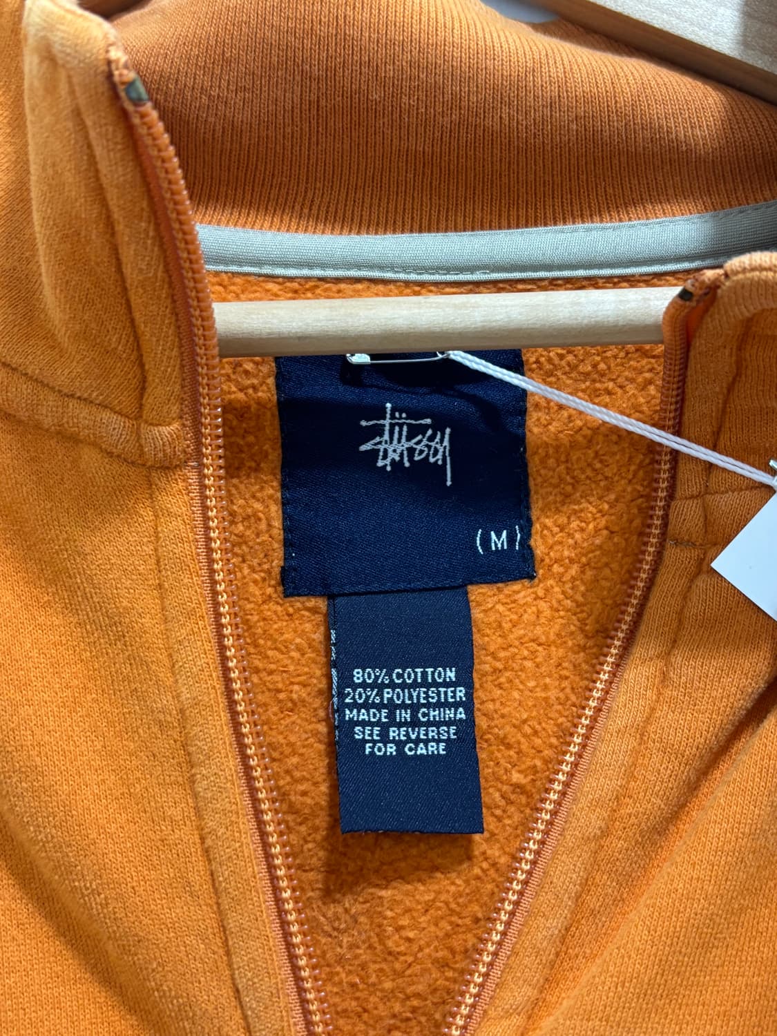 00s 스투시 오렌지 플리스 자켓 상품이미지8