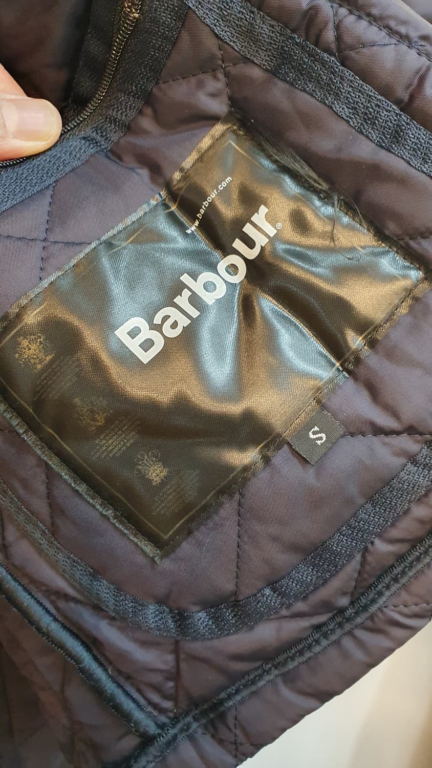 바버 퀄팅점퍼 S 상품이미지4