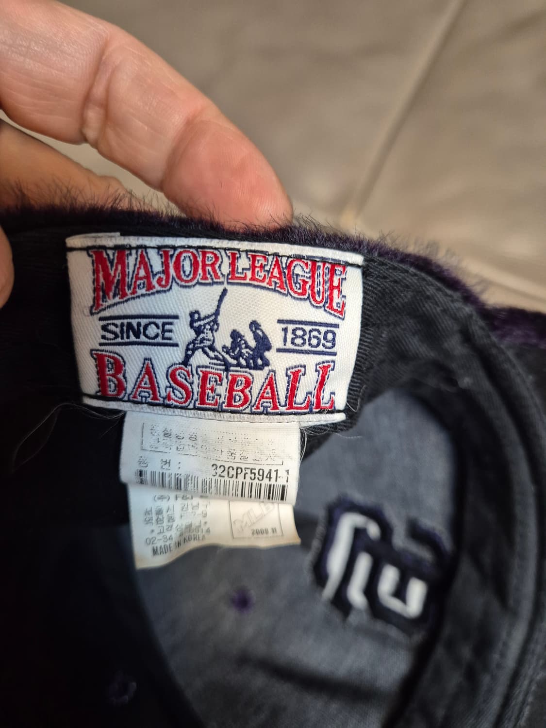 MLB 샌프란시스코 쟈이언츠  인조털 모자 여자 프리 상품이미지5