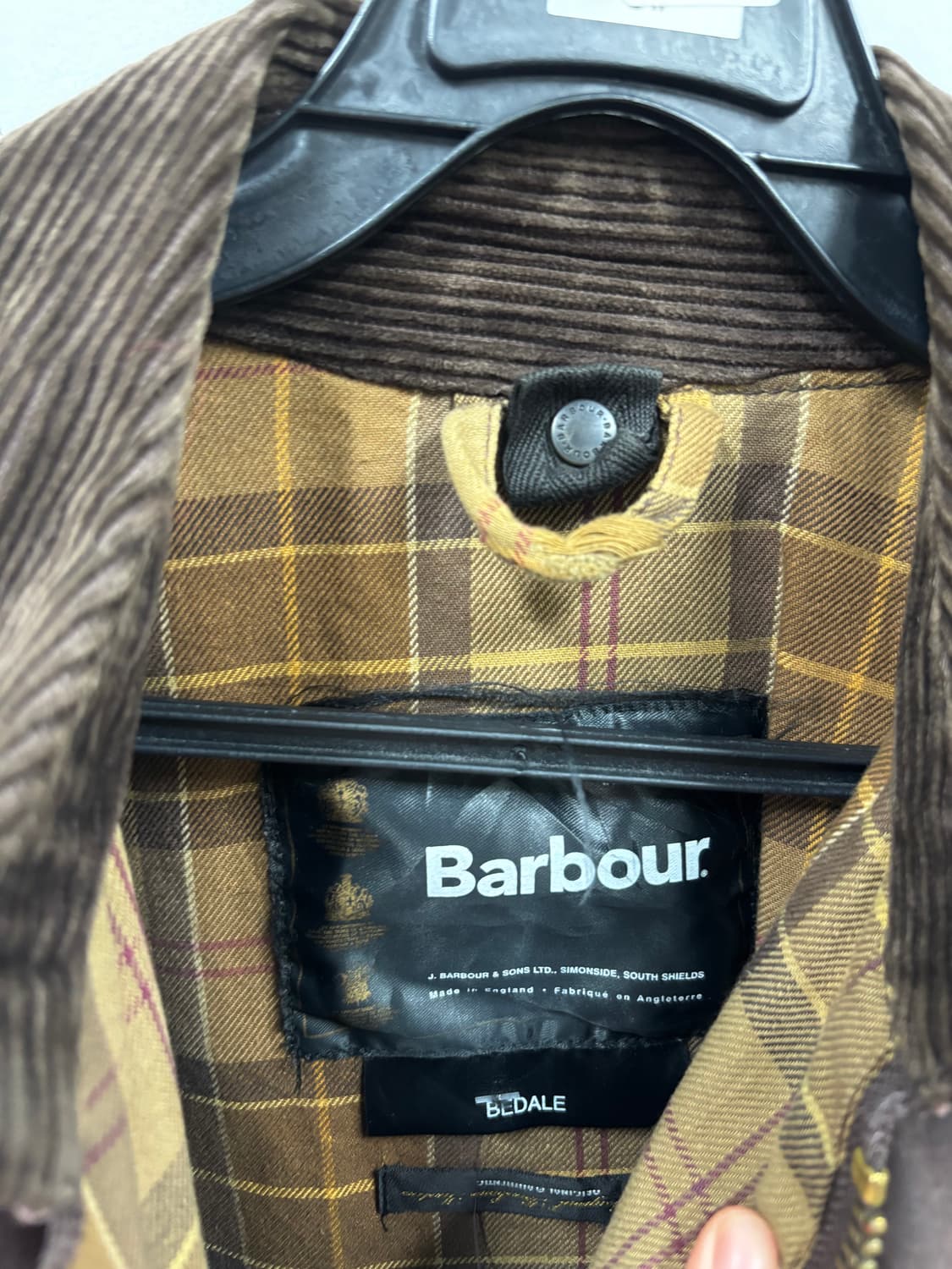 바버 Barbour 왁스 자켓 상품이미지7