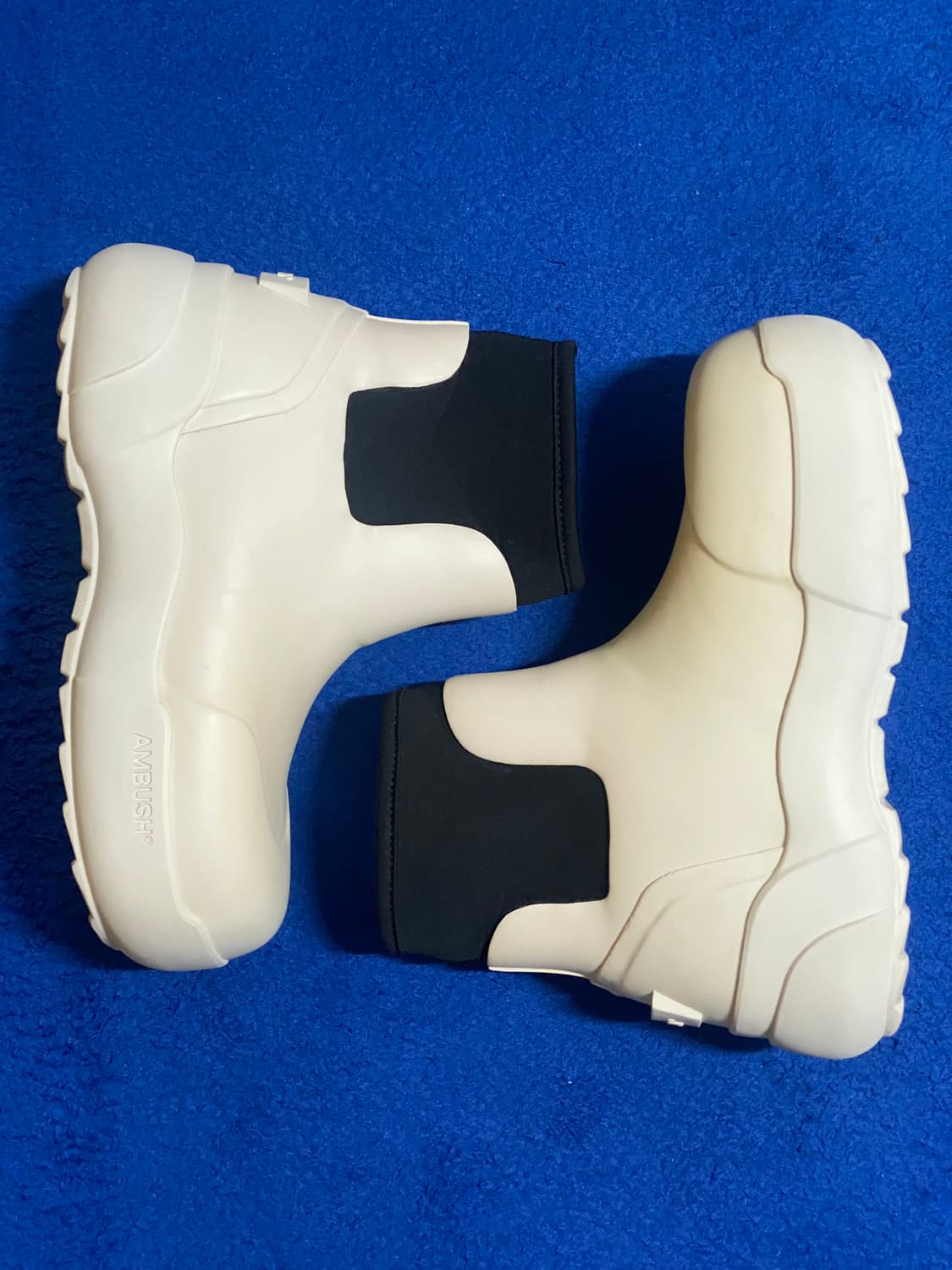 Ambush 앰부쉬 로고디테일 청키 화이트 앵클 부츠 40 상품이미지2