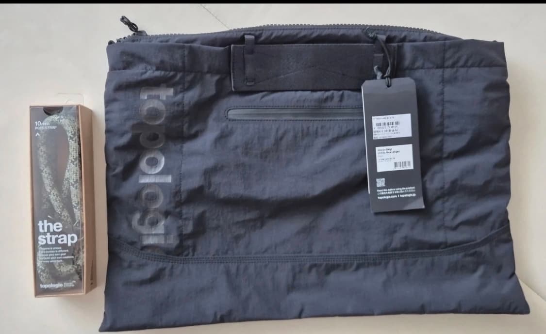 토폴로지 유틸리티 메신저백 + 스트랩 상품이미지1