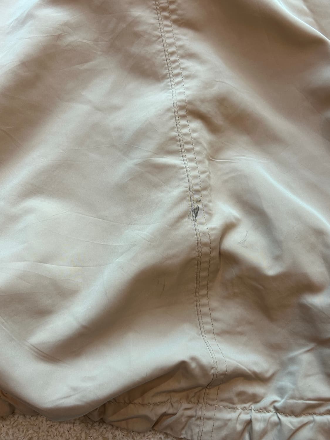 빈티지 벌룬핏 베이지 숏 야상 사파리자켓 바람막이 모리 사와코 하구미  상품이미지4