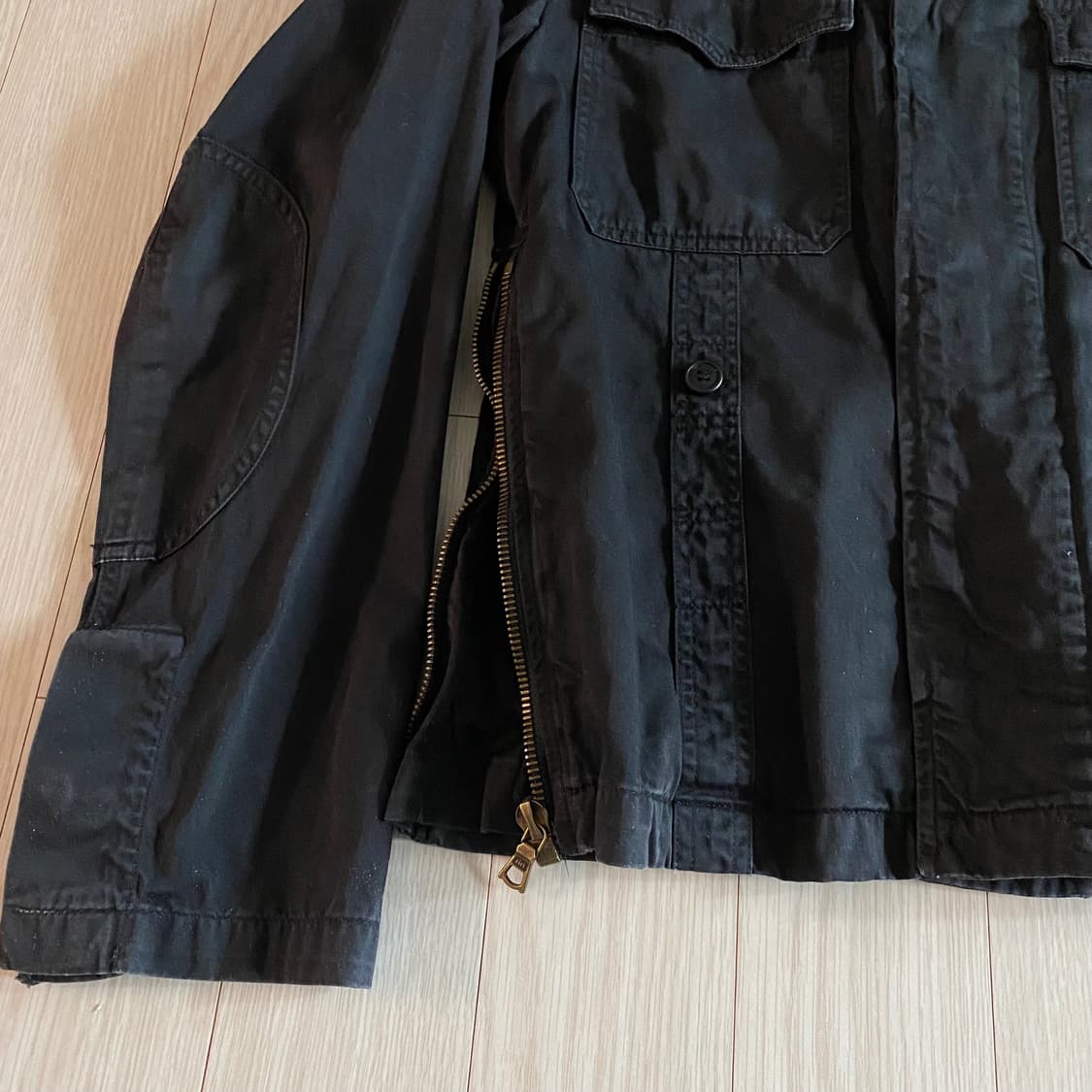 [52] 드리스 반 노튼 밀리터리 크롭 코튼 자켓 상품이미지4