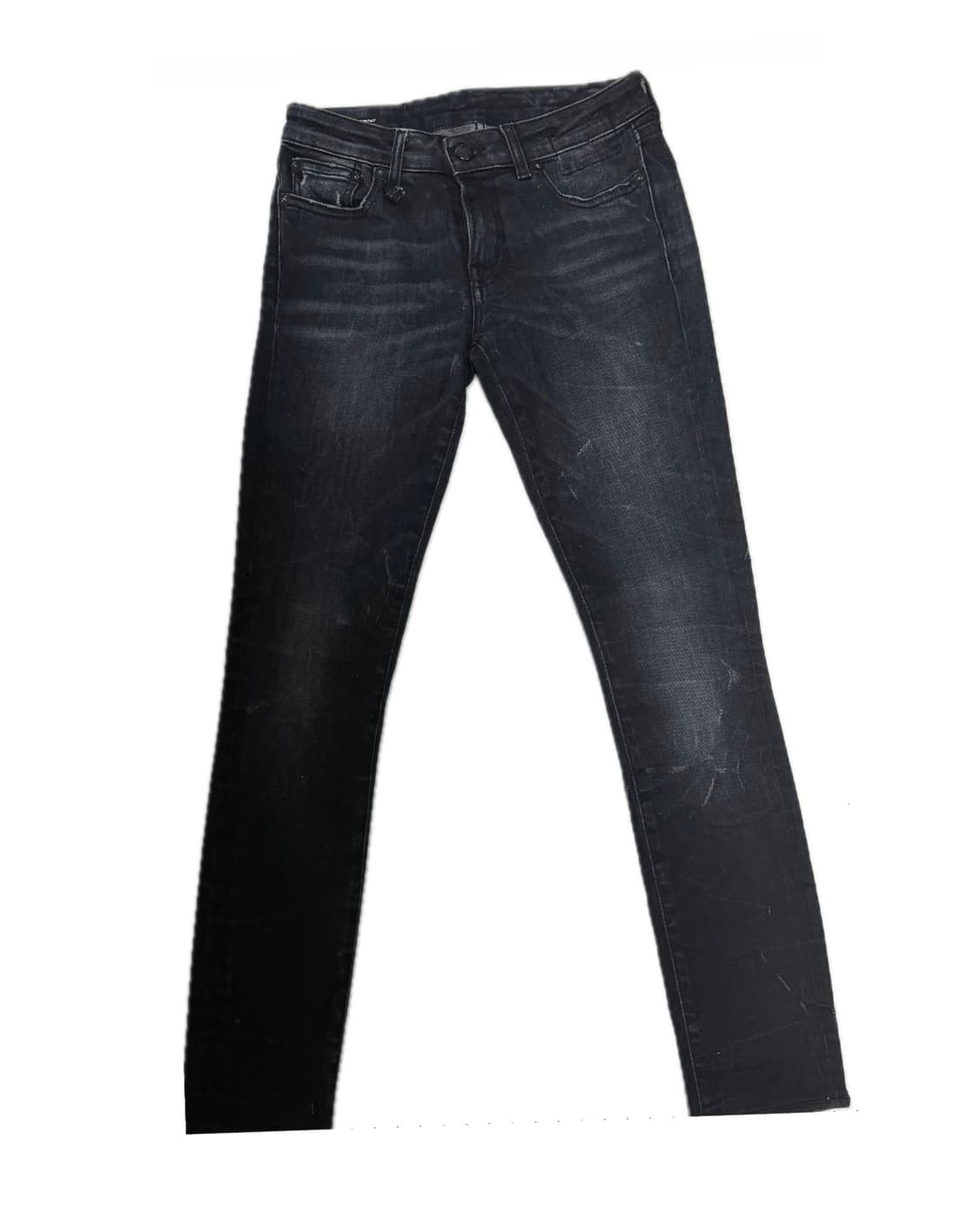 R13 블랙 로우라이즈 스키니진 상품이미지1