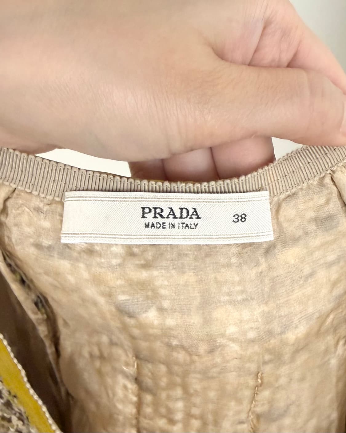 프라다 트위드 박스 플리츠 스커트 상품이미지7