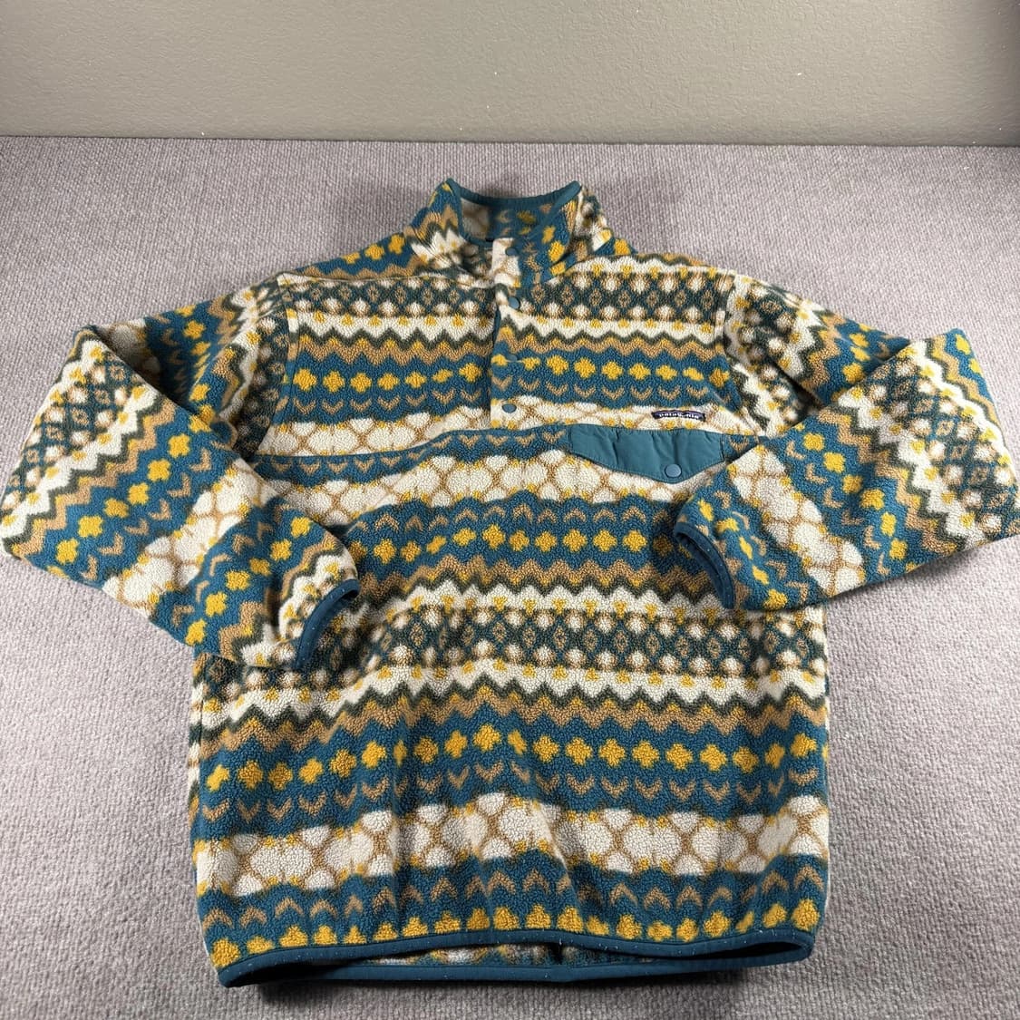 90s 파타고니아 신칠라 스냅-티 플리스 풀오버 상품이미지1