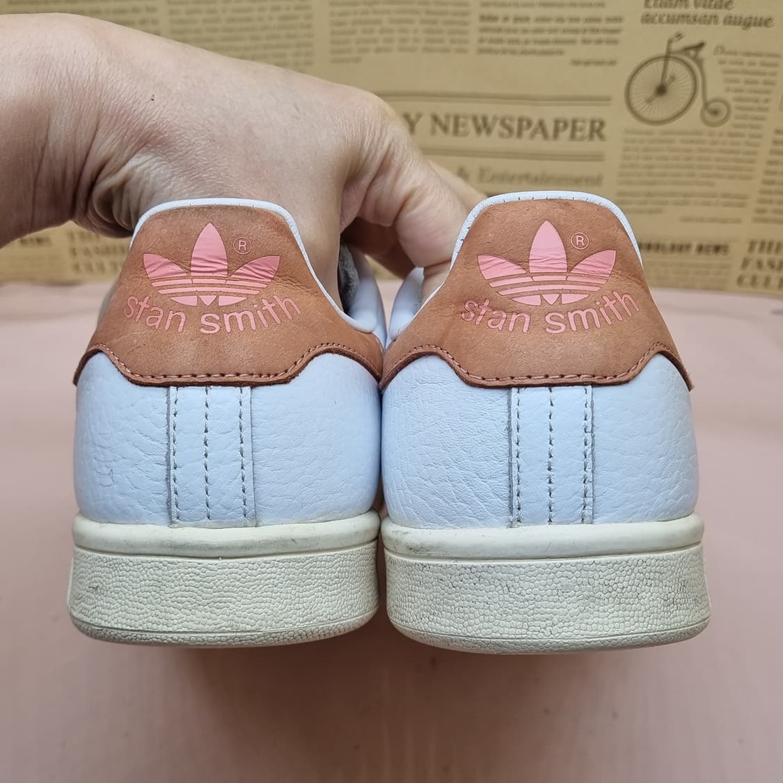 아디다스 스탠스미스 핑크 스니커즈 270 상품이미지4