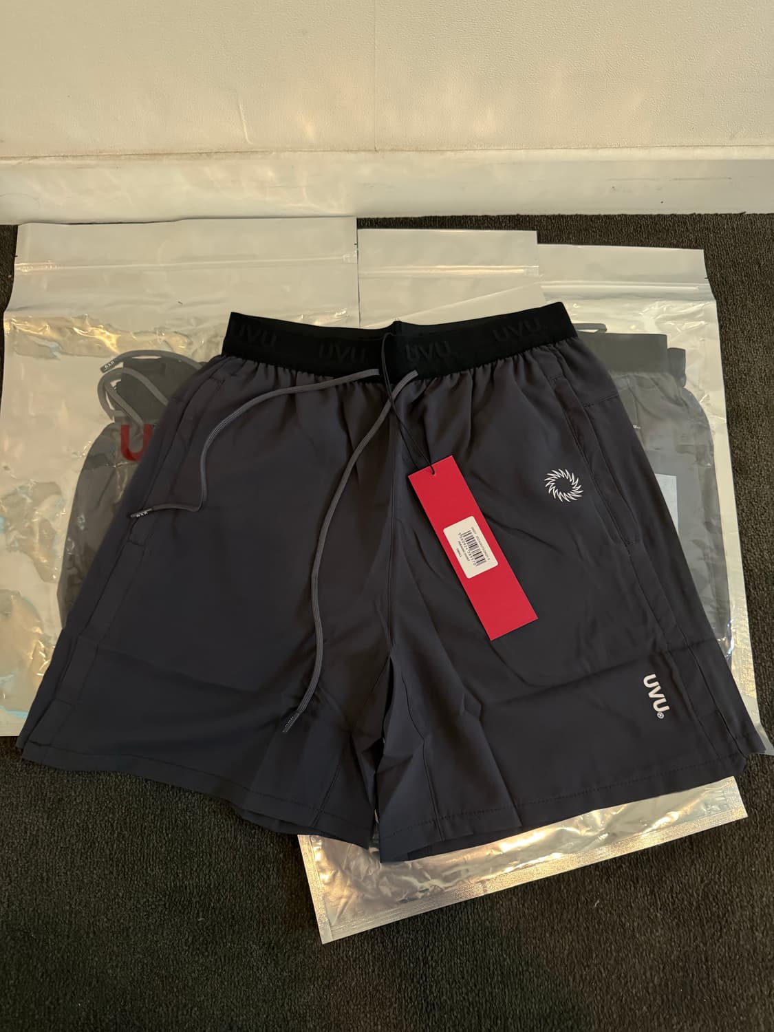 [새상품-S/M] UVU Training Shorts Dark Grey 상품이미지1
