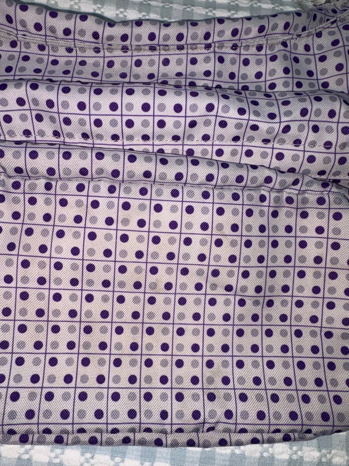 보라 도트 크로스백  상품이미지7