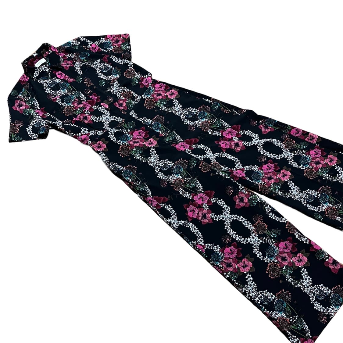 20SS 산드로 플라워 프린팅 점프슈트 상품이미지4