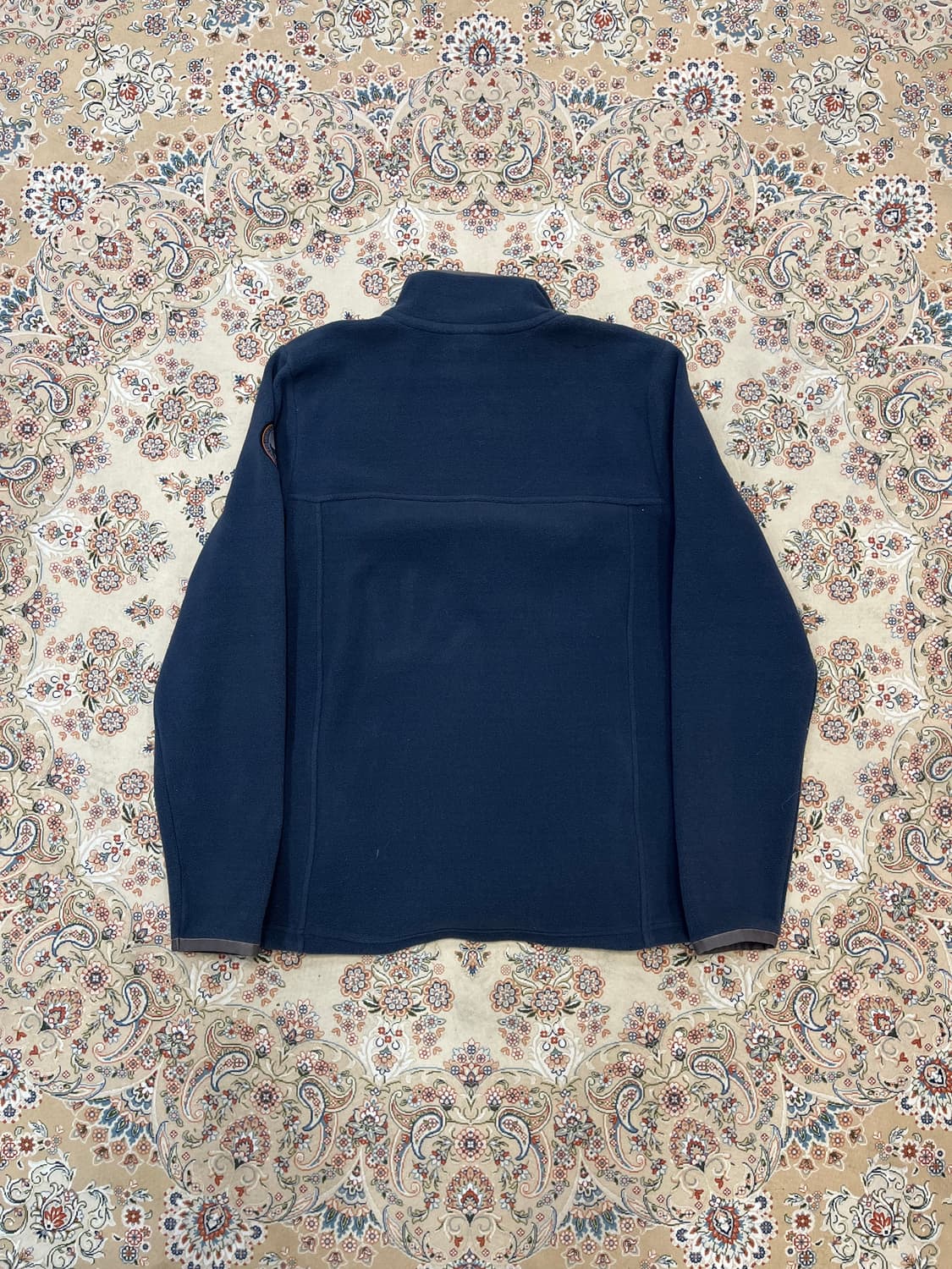 나파피리 90s 하프집업 빅로고 플리스 아노락 상품이미지4