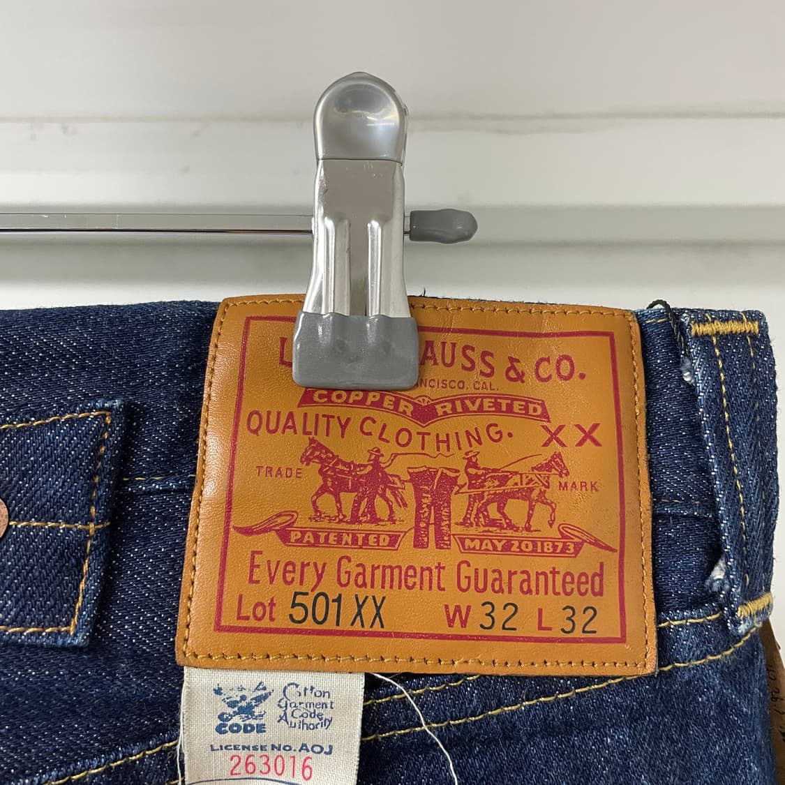 리바이스 501xx 263016 데님 팬츠 W32 L32 상품이미지4