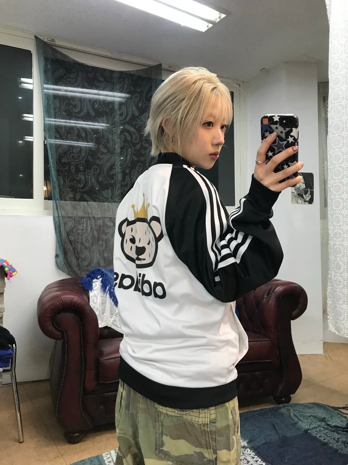 아디다스 니고베어 백프린팅 저지  상품이미지2