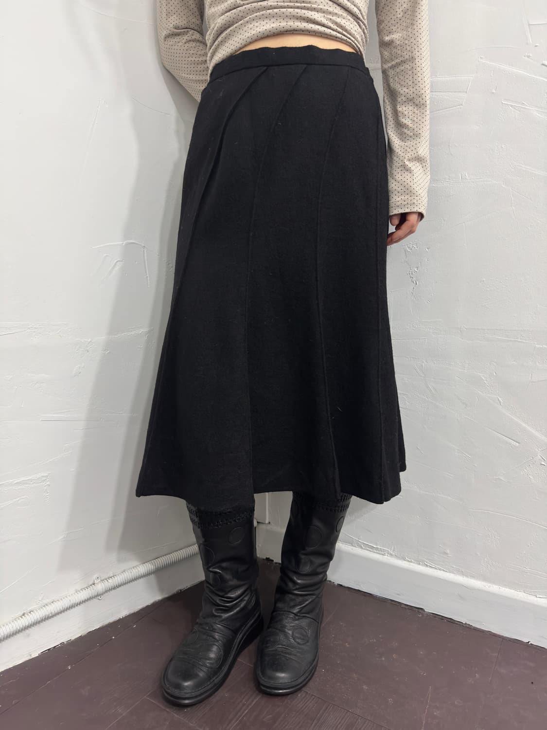 design wool skirt 상품이미지1