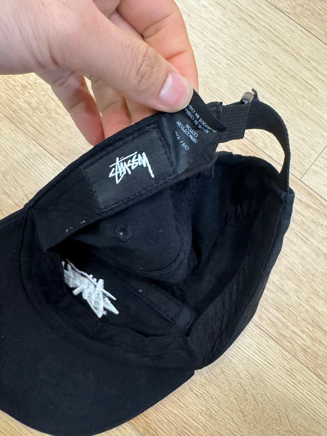 스투시(STUSSY) 캠프캡 / 블랙 상품이미지4