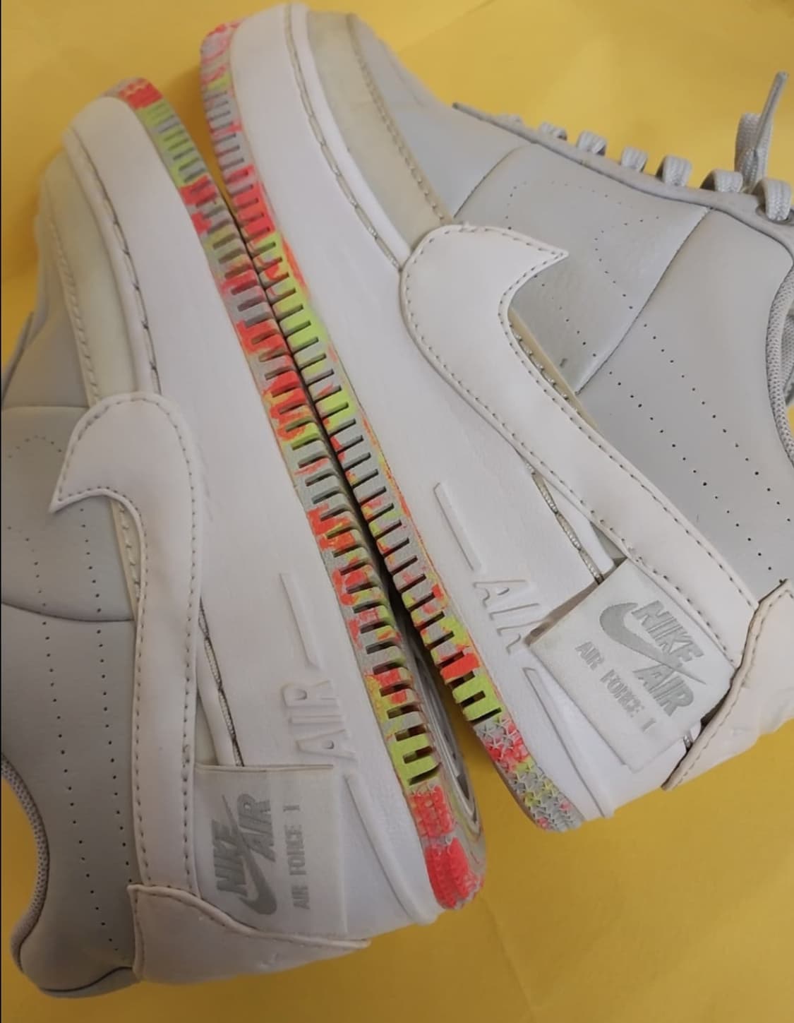 여성 나이키 에어포스1 제스터 XX 프린트 퓨어 플래티넘 운동화 (240 상품이미지7