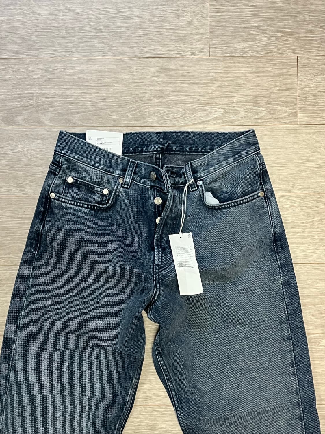 (새상품) 아르켓 오션 루즈테이퍼드핏 데님 청바지 상품이미지3