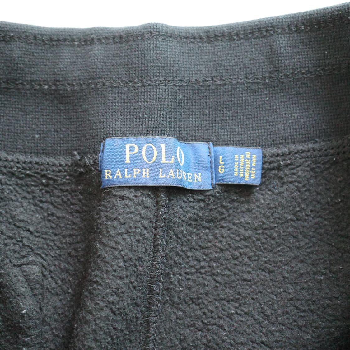 폴로 랄프로렌 기모 조거 팬츠 블랙 L 상품이미지4