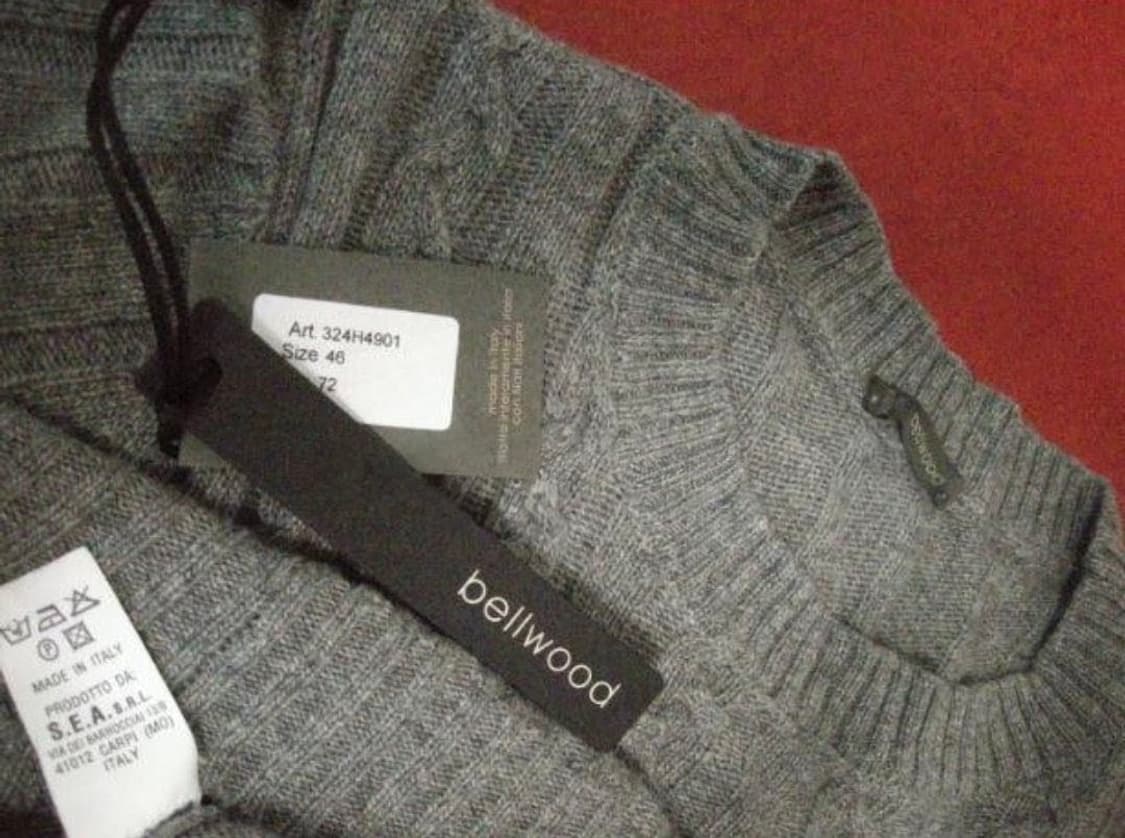 벨우드 캐시미어 케이블 니트 상품이미지4