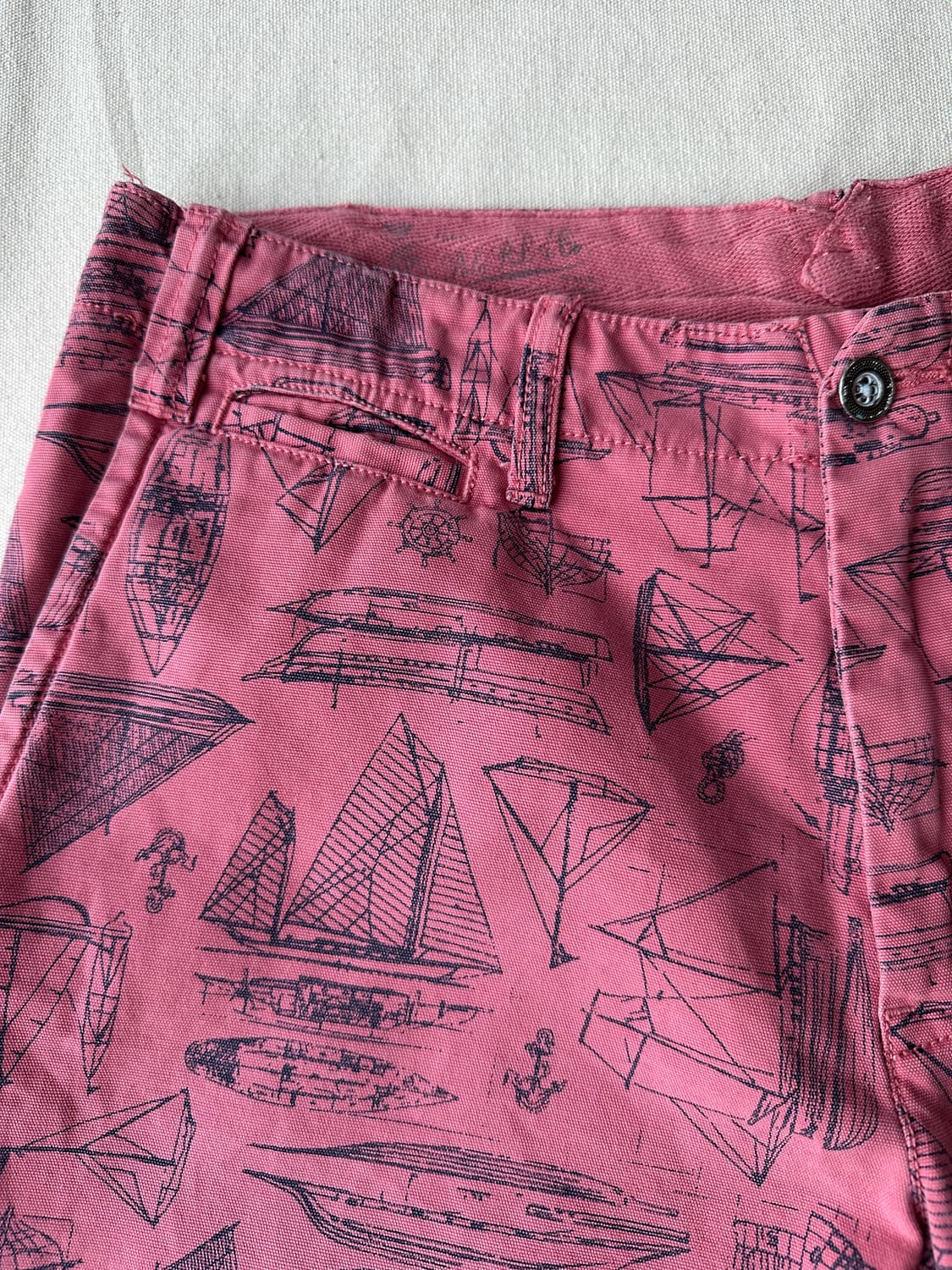 폴로 랄프로렌 노티컬 치노 쇼츠 페이디드 핑크 32 상품이미지4