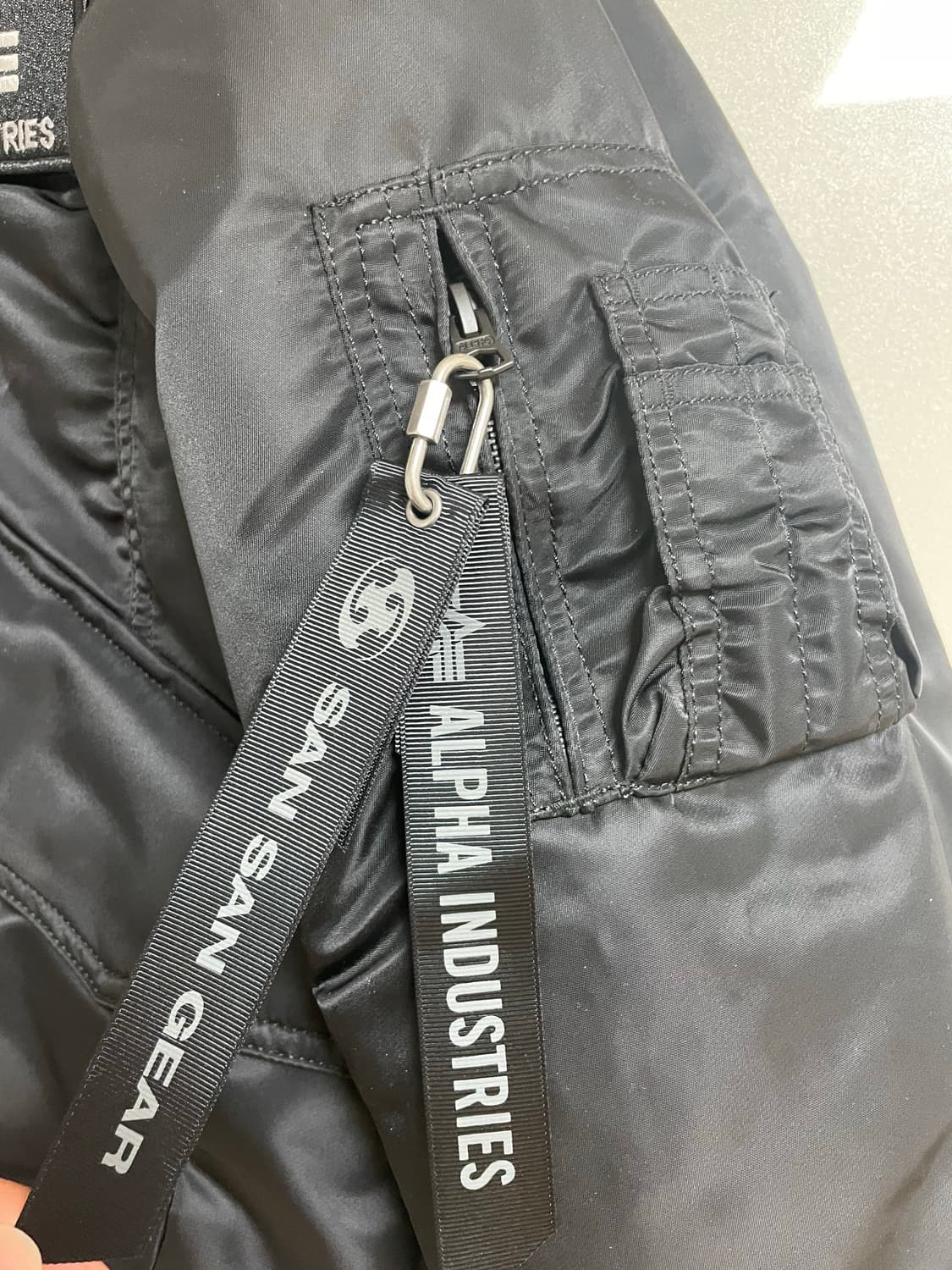 알파인더스트리 산산기어 항공점퍼 상품이미지2