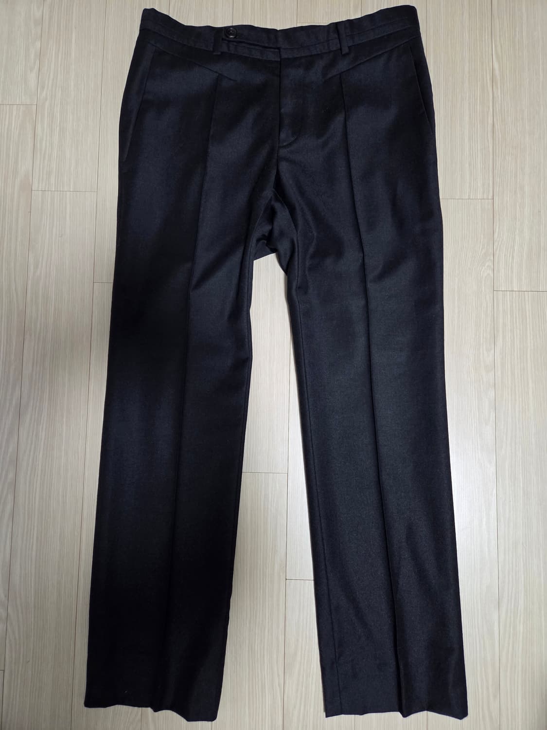 솔리드옴므 그레이 슬랙스 상품이미지1