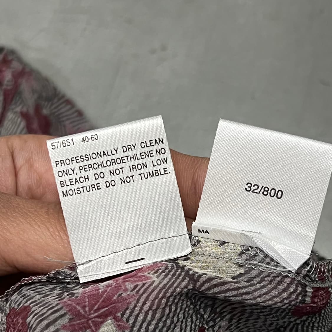  막스앤코 플라워 패턴 블라우스 y16189 상품이미지9