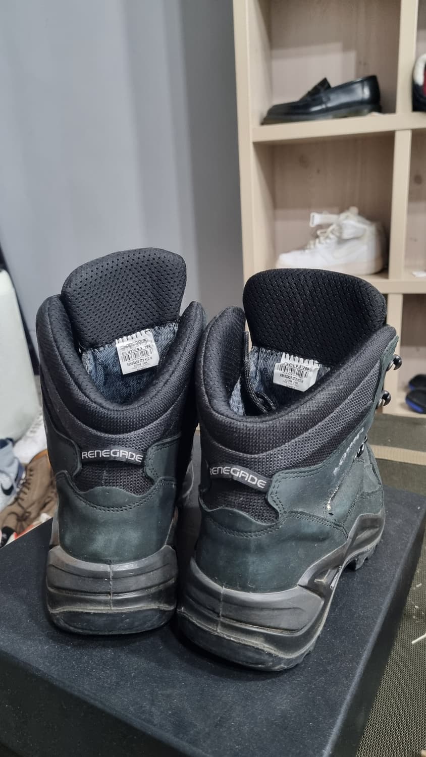 로바 레니게이드 검정색 고어텍스 등산신발 uk8.5(270) 3번내외착용 상품이미지3