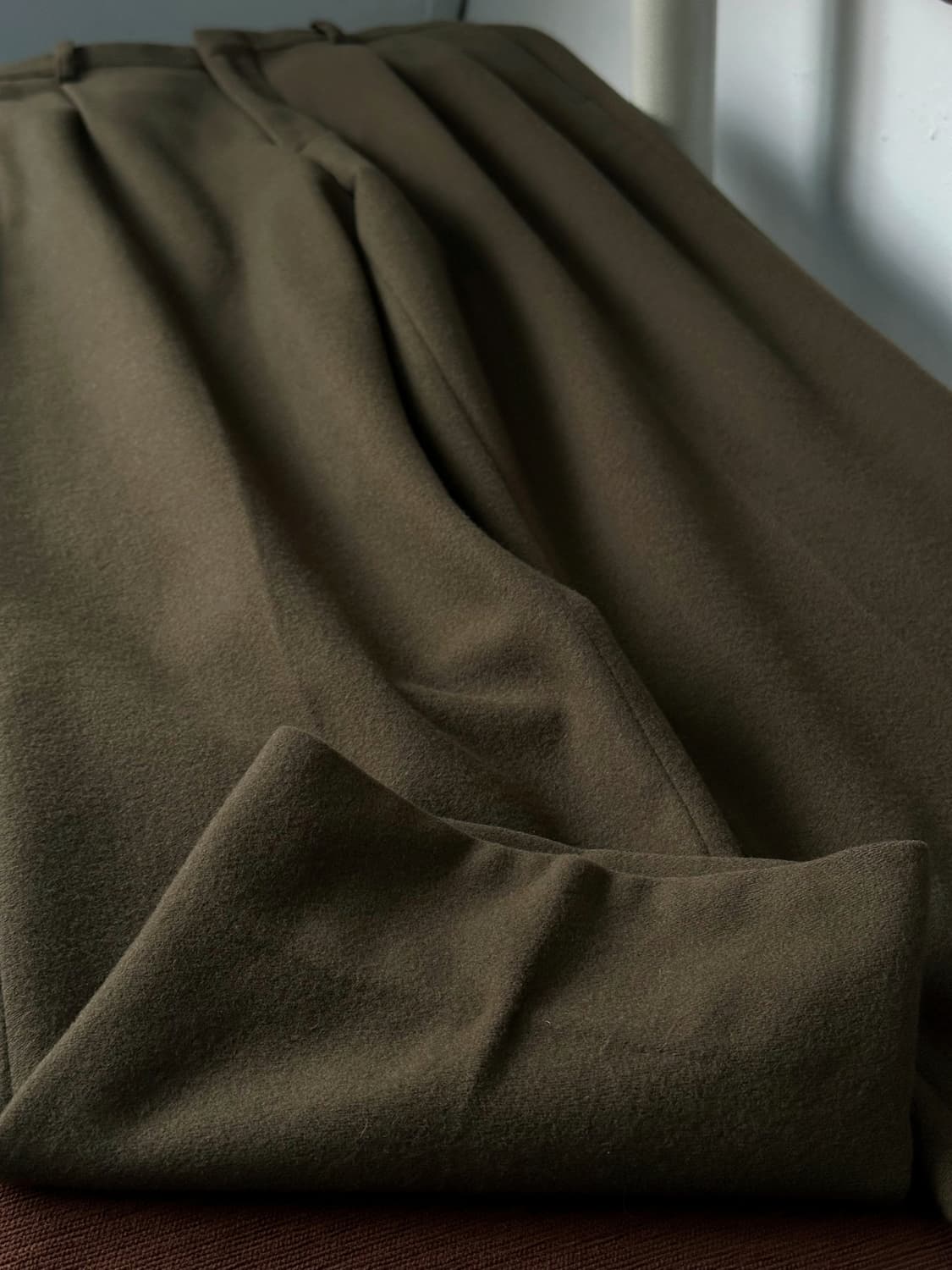  2 pleats wool flannel slacks 상품이미지8