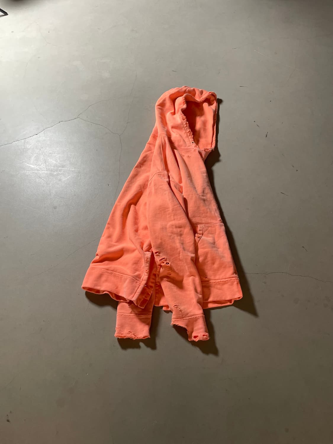 KZ Atelier  Distressed Over Hoodie 상품이미지1