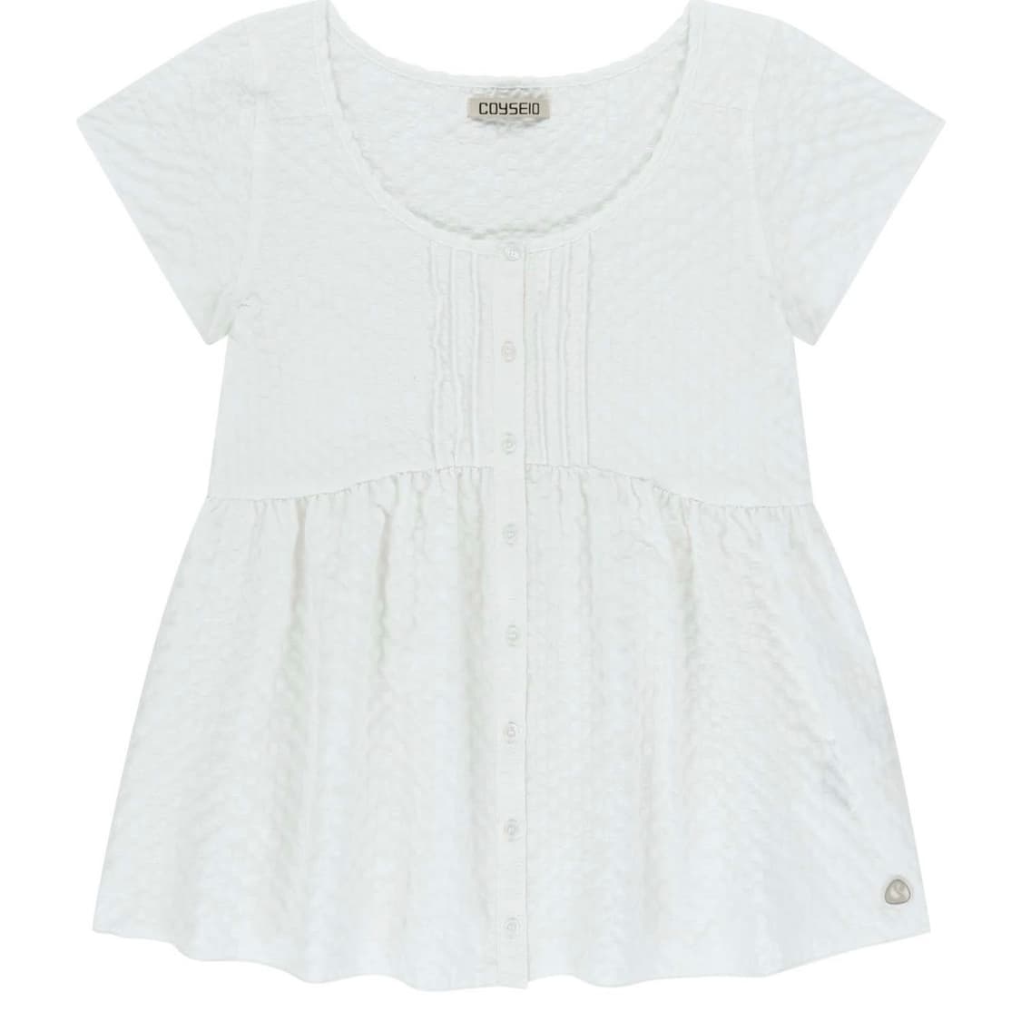 코이세이오 핀턱 블라우스 상품이미지1