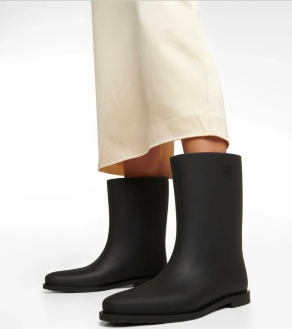 (39)toteme 토템 레인부츠 블랙 상품이미지4