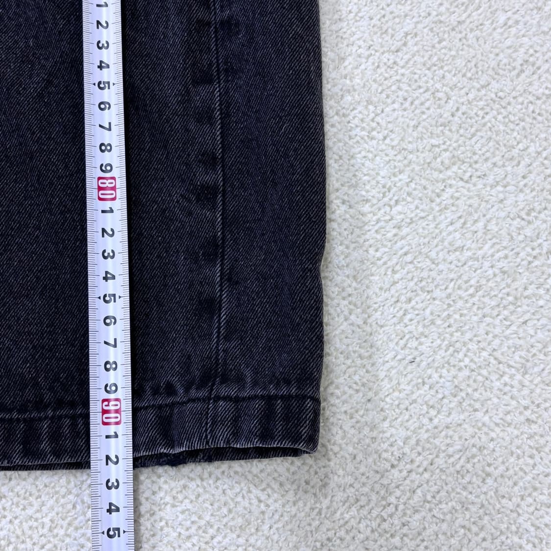 28 무신사스탠다드 와이드 데님 팬츠 0311E 상품이미지7