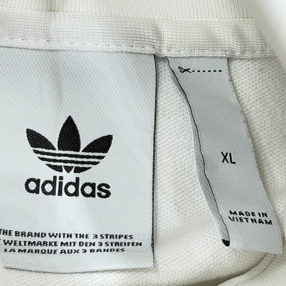아디다스 빈티지 베켄바우어 화이트 블랙 트랙탑 져지 자켓 XL 상품이미지5