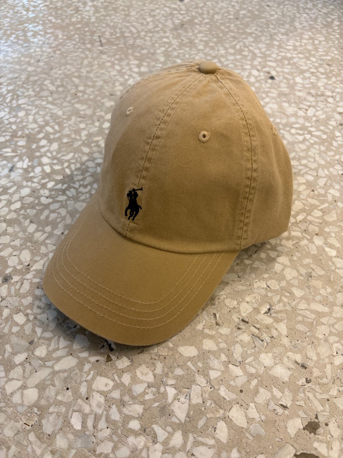 Polo Ralph Lauren Beige Pony Logo Cap 상품이미지1