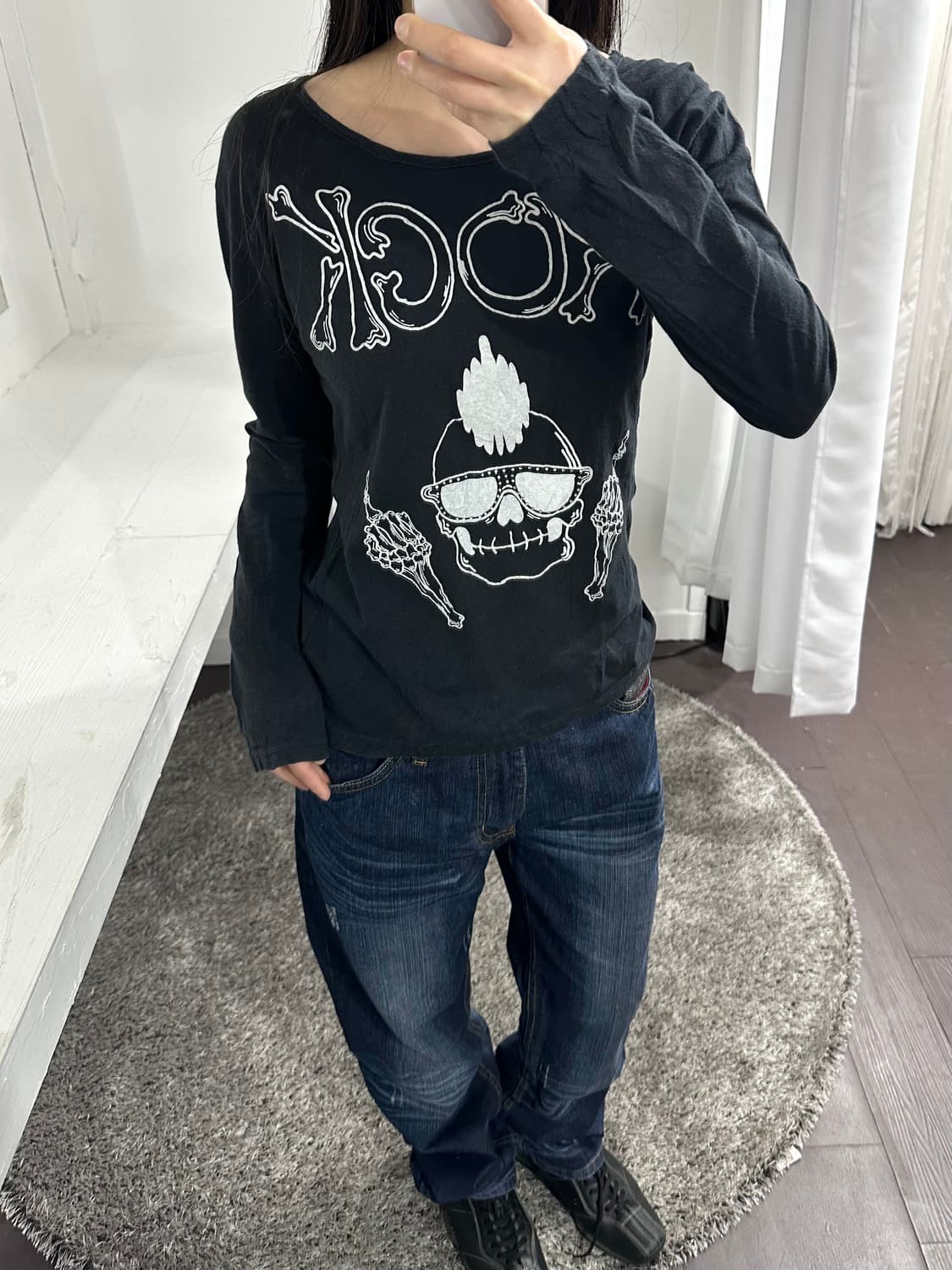 rock punk longsleeve 상품이미지3